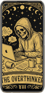 2D пластиковий чехол The Overthinker для Huawei Nova 6SE - 6774t-1823 изображение 