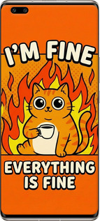 Силіконовий чехол Funny Cat для Huawei Nova 8 Pro - 6786u-2246 изображение 