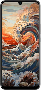 Силиконовый чехол Арт волны для Huawei Nova 8 SE - 6324u-2126 изображение 