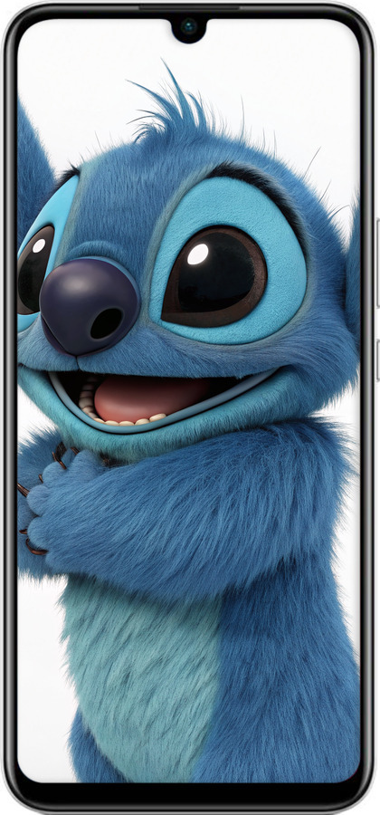 Силиконовый чехол Стич 1 для Huawei Nova 8 SE - 6686u-2126 изображение 