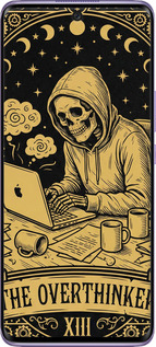 Силиконовый чехол The Overthinker для Huawei Nova 8 - 6774u-2245 изображение 