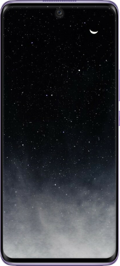 Силіконовий чехол Голубые облака, Голубая луна для Huawei Nova 8 - 6396u-2245 изображение 