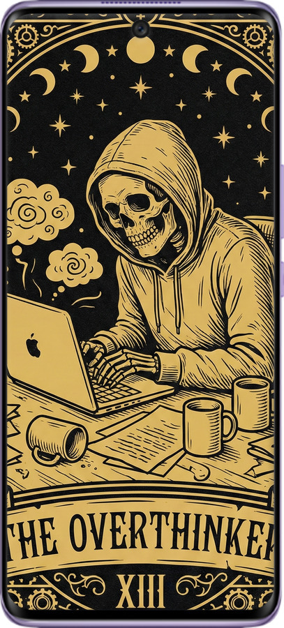 Силиконовый чехол The Overthinker для Huawei Nova 8 - 6774u-2245 изображение 