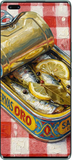 Силиконовый чехол Vintage Sardine Tin Phone для Huawei Nova 9 Pro - 6772u-2503 изображение 