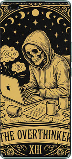 Силиконовый чехол The Overthinker для Huawei Nova 9 Pro - 6774u-2503 изображение 