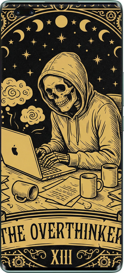 Силиконовый чехол The Overthinker для Huawei Nova 9 Pro - 6774u-2503 изображение 