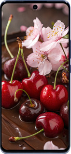 Силиконовый чехол Вишня в шоколаде для Huawei Nova 9 - 6698u-2504 изображение 