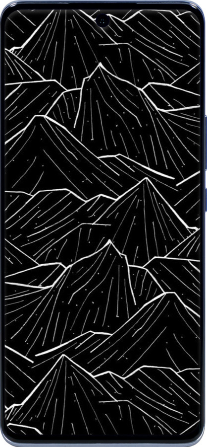 Силіконовий чехол Із зображенням Темних гір для Huawei Nova 9 - 6489u-2504 изображение 