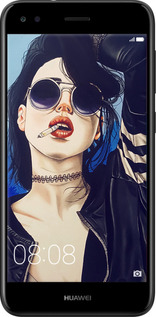TPU чехол Дівчина на стилі для Huawei Nova Lite 2017 - 4151b-1400 изображение 