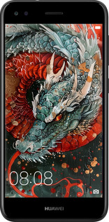 TPU чехол Стихія вогню для Huawei Nova Lite 2017 - 6101b-1400 изображение 
