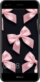 TPU чехол Coquette Ribbons Dark Coquette для Huawei Nova Lite 2017 - 6767b-1400 изображение 