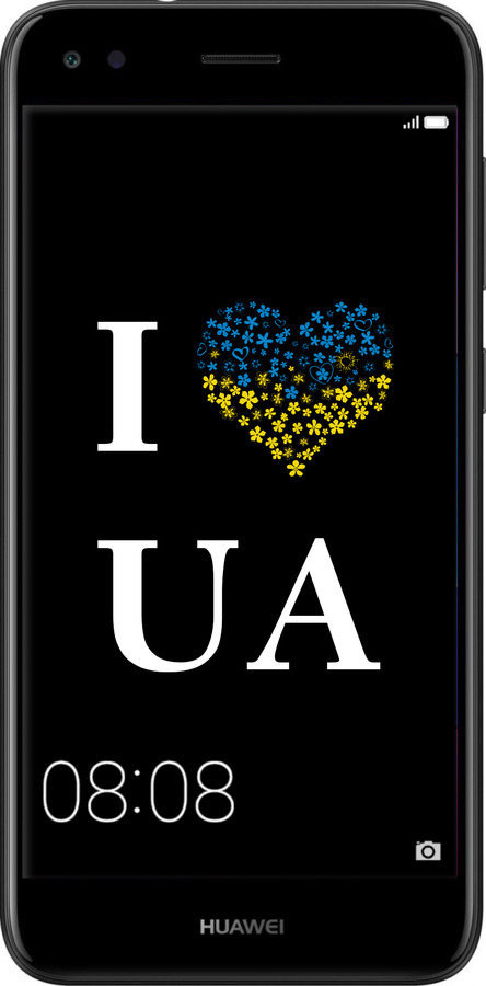 TPU чехол I love UA для Huawei Nova Lite 2017 - 1112b-1400 изображение 
