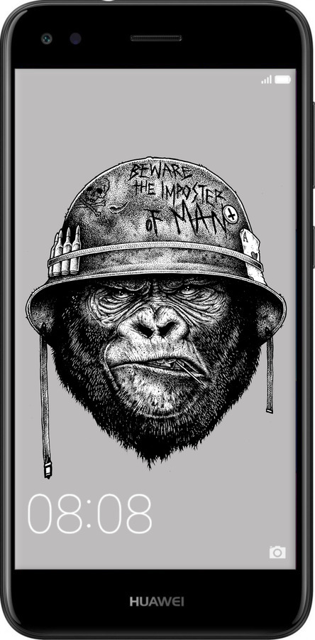 TPU чехол military monkey для Huawei Nova Lite 2017 - 4177b-1400 изображение 