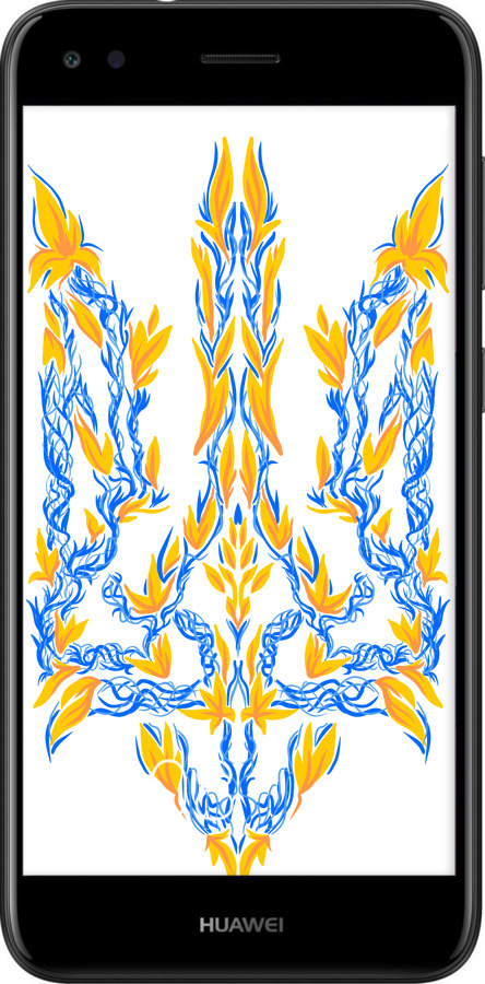 TPU чехол Герб України v3  для Huawei Nova Lite 2017 - 5313b-1400 изображение 