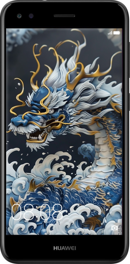 TPU чехол Водяний дракон для Huawei Nova Lite 2017 - 6113b-1400 изображение 