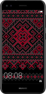 Силіконовий чехол Вишиванка 52 для Huawei Nova Lite 2017 - 1763u-1400 изображение 