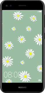 2D пластиковий чехол Ромашки v4 для Huawei Nova Lite 2017 - 5603t-1400 изображение 