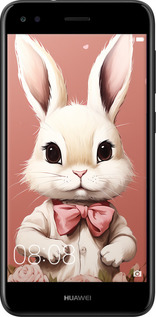 2D пластиковый чехол Зайчик для Huawei Nova Lite 2017 - 5669t-1400 изображение 