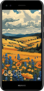 2D пластиковый чехол Украинское поле для Huawei Nova Lite 2017 - 6082t-1400 изображение 