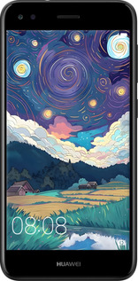 Силиконовый чехол Креативный арт для Huawei Nova Lite 2017 - 6322u-1400 изображение 