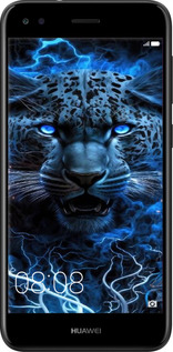 2D пластиковый чехол Ледяной леопард для Huawei Nova Lite 2017 - 6460t-1400 изображение 
