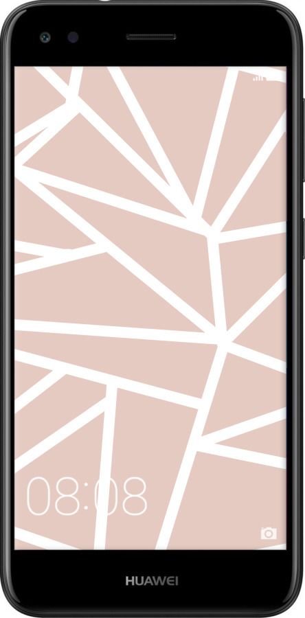 2D пластиковый чехол Абстракция 2 для Huawei Nova Lite 2017 - 4872t-1400 изображение 