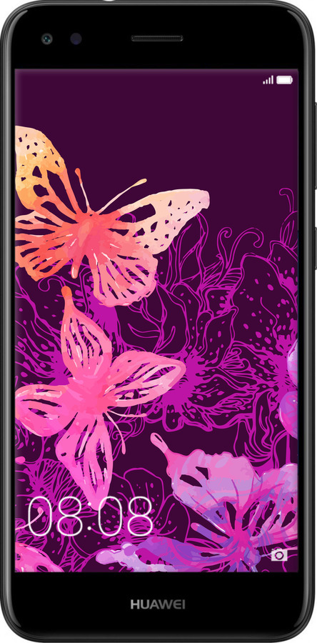 2D пластиковий чехол Метелики v2 для Huawei Nova Lite 2017 - 5475t-1400 изображение 