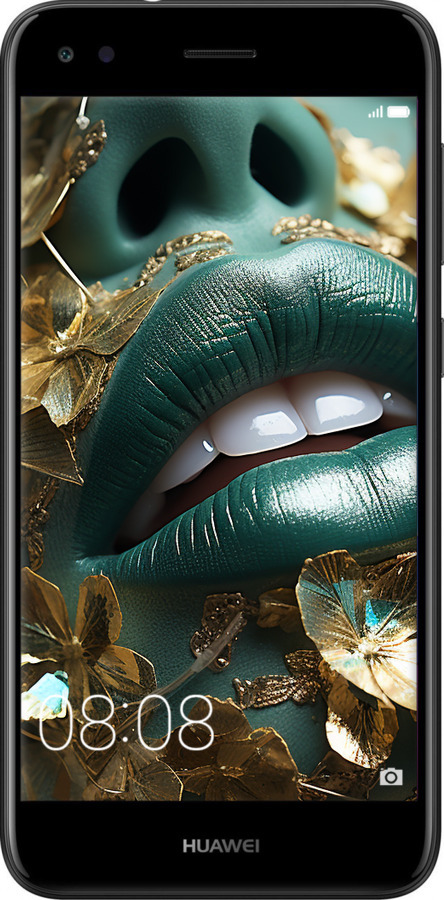 2D пластиковий чехол Губи 2 для Huawei Nova Lite 2017 - 5667t-1400 изображение 