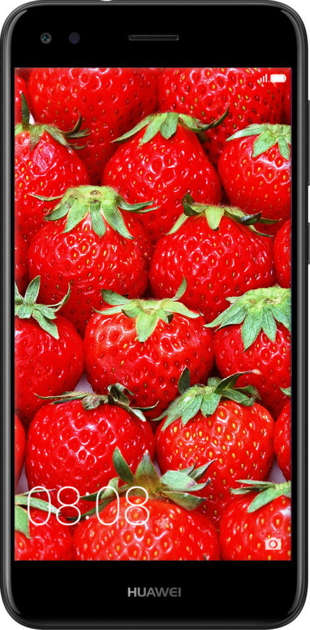 Силіконовий чехол Полуниця для Huawei Nova Lite 2017 - 6020u-1400 изображение 