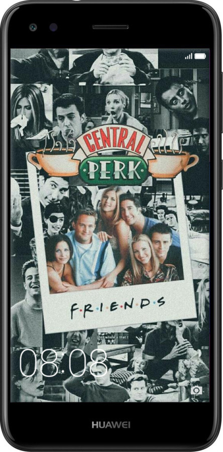 Силіконовий чехол Друзі для Huawei Nova Lite 2017 - 6276u-1400 изображение 