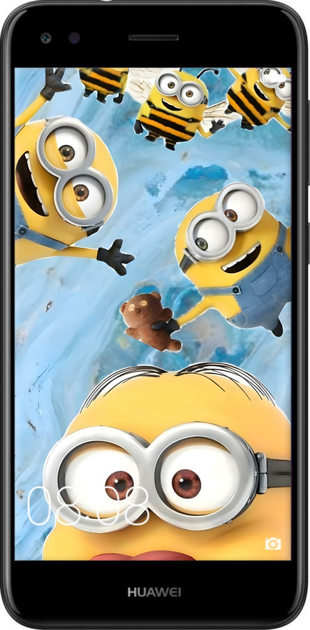 Силіконовий чехол Миньоны для Huawei Nova Lite 2017 - 6386u-1400 изображение 
