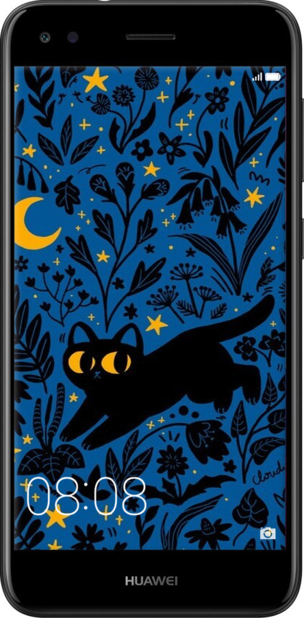 2D пластиковый чехол Летняя ночь для Huawei Nova Lite 2017 - 6472t-1400 изображение 