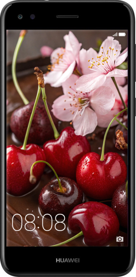 Силіконовий чехол Вишня у шоколаді для Huawei Nova Lite 2017 - 6698u-1400 изображение 