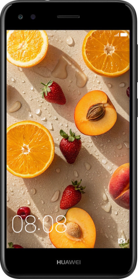 Силіконовий чехол Фрукти 3 для Huawei Nova Lite 2017 - 6703u-1400 изображение 