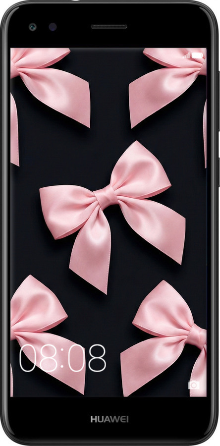2D пластиковый чехол Coquette Ribbons Dark Coquette для Huawei Nova Lite 2017 - 6767t-1400 изображение 