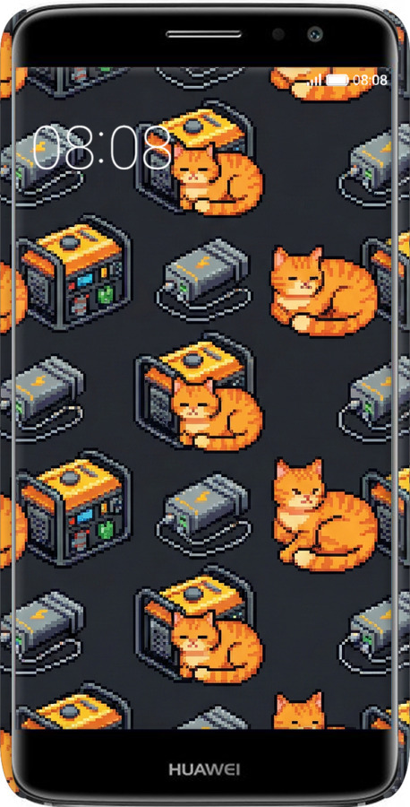 3D пластиковый матовый чехол Autonomous Zone для Huawei Nova Plus - 6771m-961 изображение 