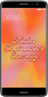 Силиконовый чехол Aura Gradient Main Character Energy Aesthetic Y2K для Huawei Nova Plus - 6783u-961 изображение 