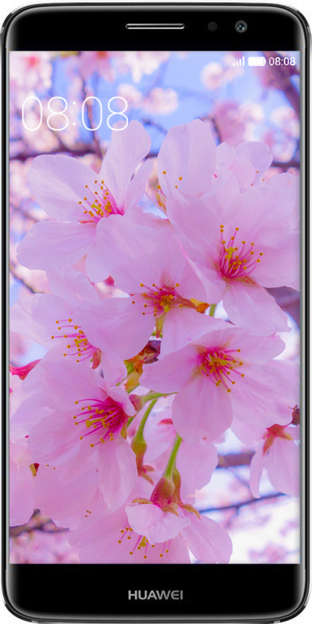 Силіконовий чехол Сакура для Huawei Nova Plus - 6029u-961 изображение 