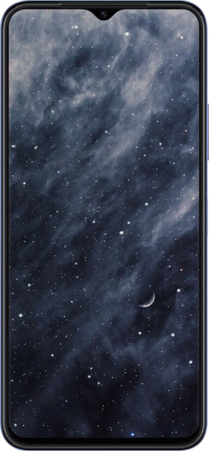 Силиконовый чехол Голубые облака, Голубая луна для Huawei Nova Y61 - 6398u-2983 изображение 