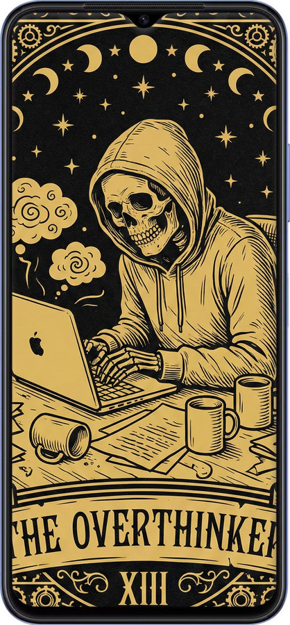 Силиконовый чехол The Overthinker для Huawei Nova Y61 - 6774u-2983 изображение 