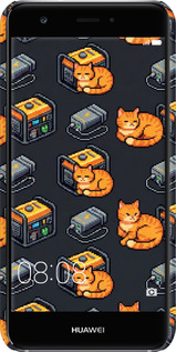 3D пластиковый матовый чехол Autonomous Zone для Huawei Nova - 6771m-439 изображение 