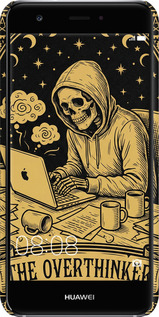 3D пластиковый матовый чехол The Overthinker для Huawei Nova - 6774m-439 изображение 