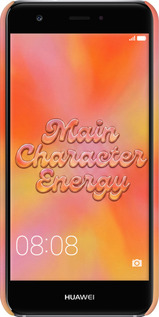 3D пластиковый матовый чехол Aura Gradient Main Character Energy Aesthetic Y2K для Huawei Nova - 6783m-439 изображение 