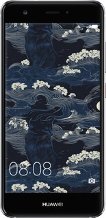 2D пластиковий чехол Морська тематика у стилі арт-деко для Huawei Nova - 6520t-439 изображение 