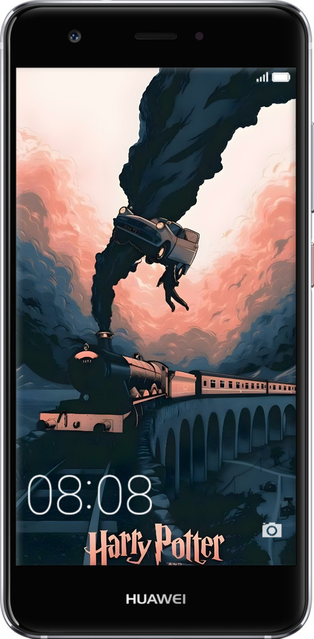 2D пластиковий чехол Гаррі Поттер для Huawei Nova - 6331t-439 изображение 