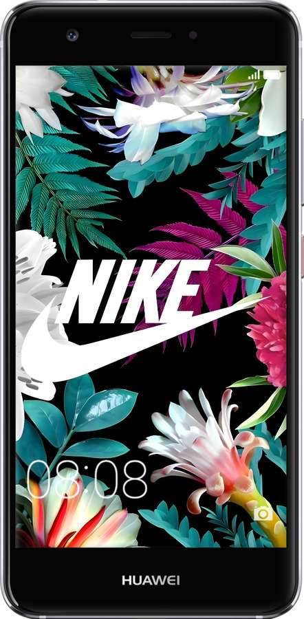 Силиконовый чехол Nike для Huawei Nova - 6378u-439 изображение 