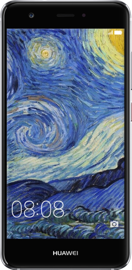 2D пластиковый чехол «Звездная ночь» Винсента Ван Гога для Huawei Nova - 6433t-439 изображение 