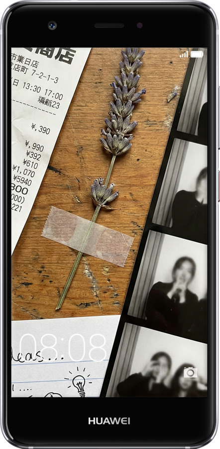 2D пластиковый чехол Aesthetic Scrapbook Collage для Huawei Nova - 6773t-439 изображение 