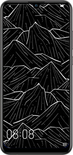 TPU чехол Із зображенням Темних гір для Huawei P Smart 2019 - 6489b-1634 изображение 