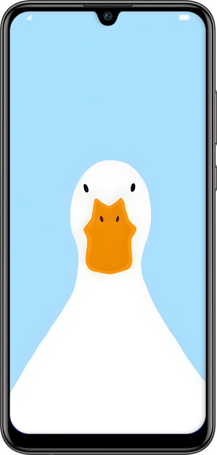 TPU чехол Гусак для Huawei P Smart 2019 - 6350b-1634 изображение 